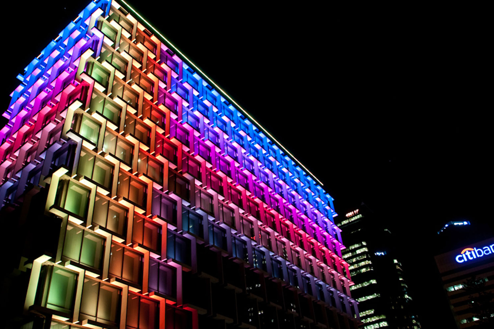 Tube LED Bulding